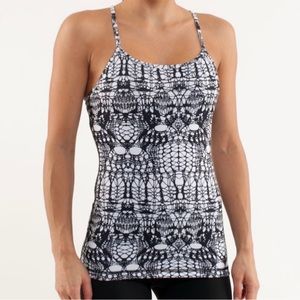 Lululemon Power Y Tank in Glacier Lace